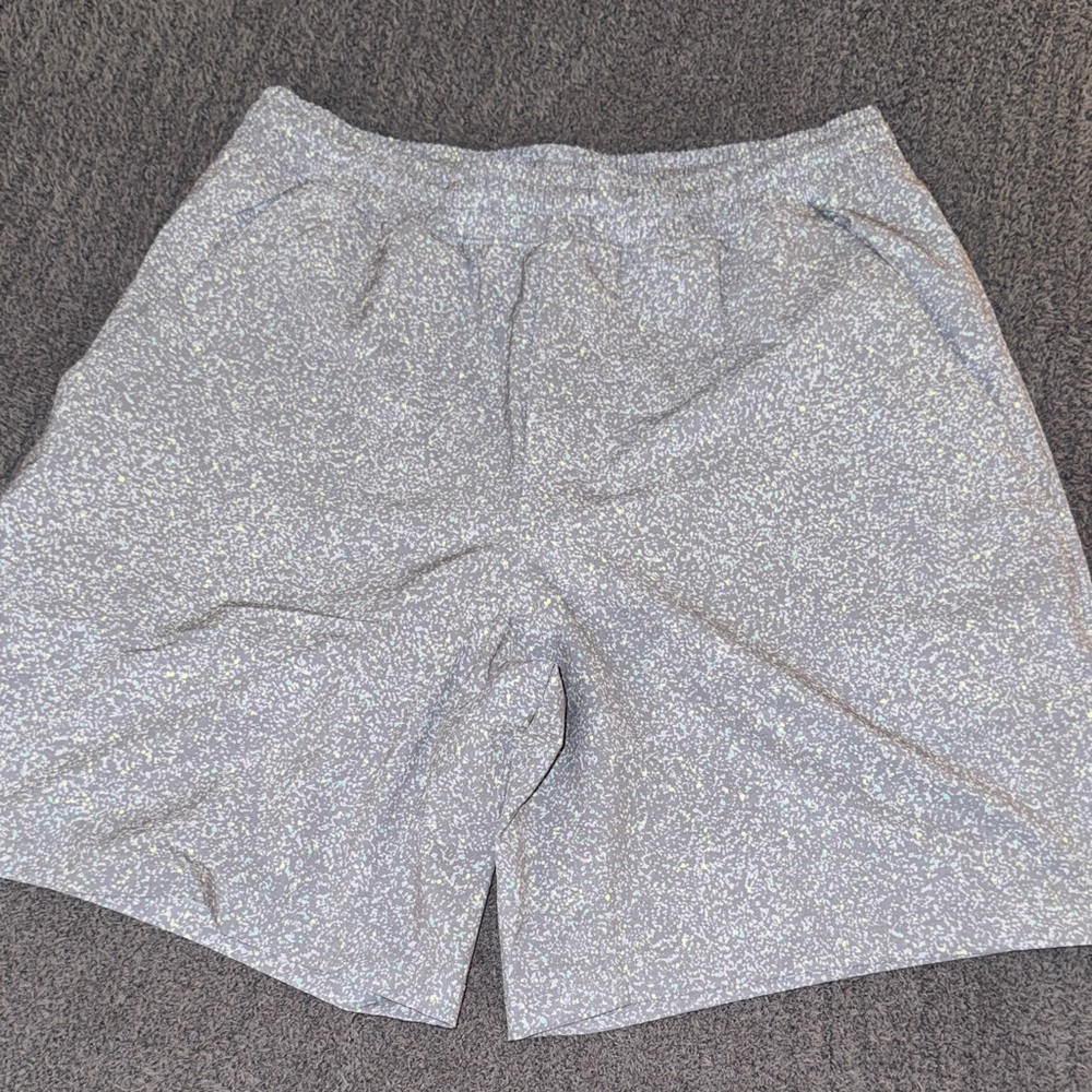 lululemon athletica Gray Athletic Shorts 9 inch lined
